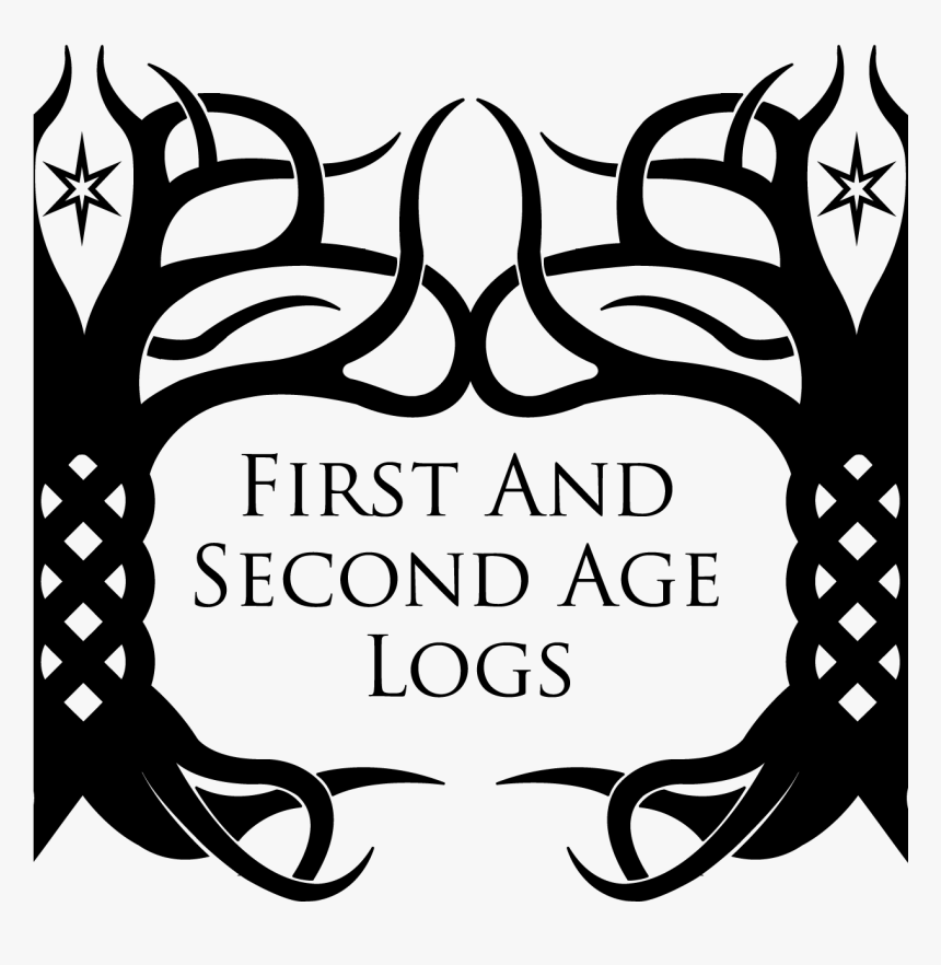 First And Second Age Logs - Illustration, HD Png Download, Free Download