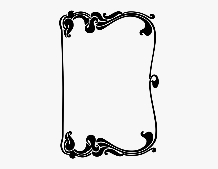 Photography - Free Vector Art Nouveau Borders, HD Png Download, Free Download