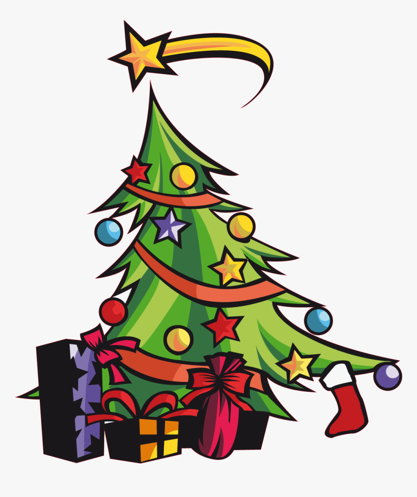 Christmas Tree - Arbol De Navidad Animado Png, Transparent Png, Free Download