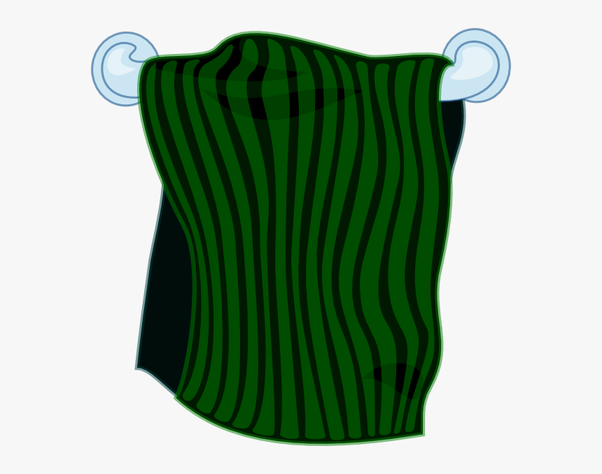 Spa Towel Head - Towel Clip Art, HD Png Download - kindpng.