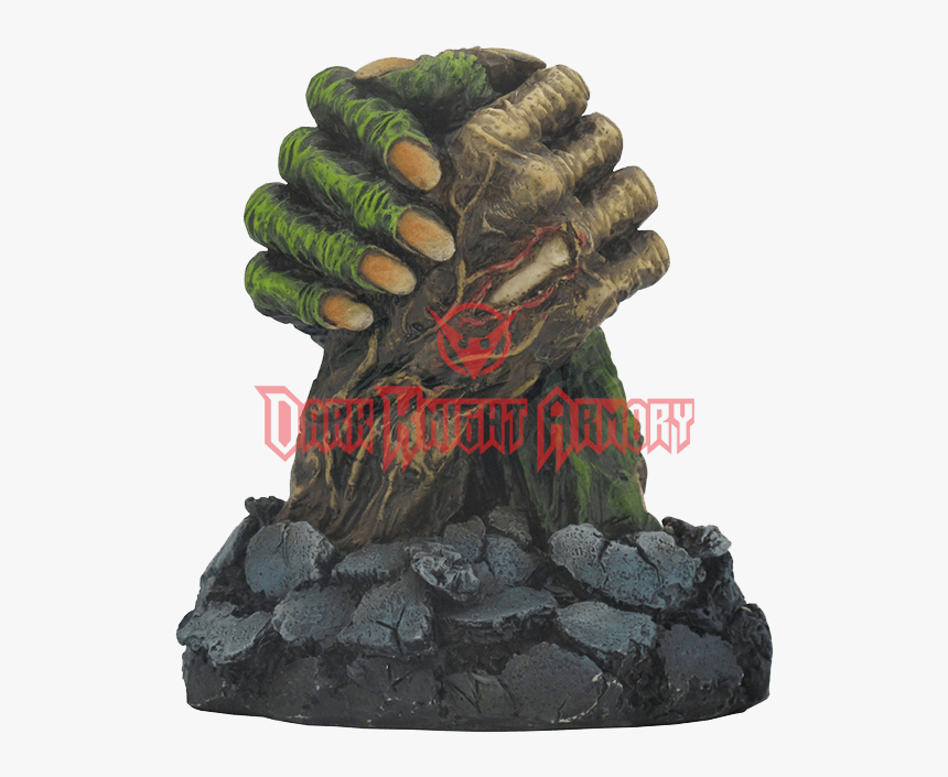 Zombie Hand Holding Statue - Zombie, HD Png Download, Free Download