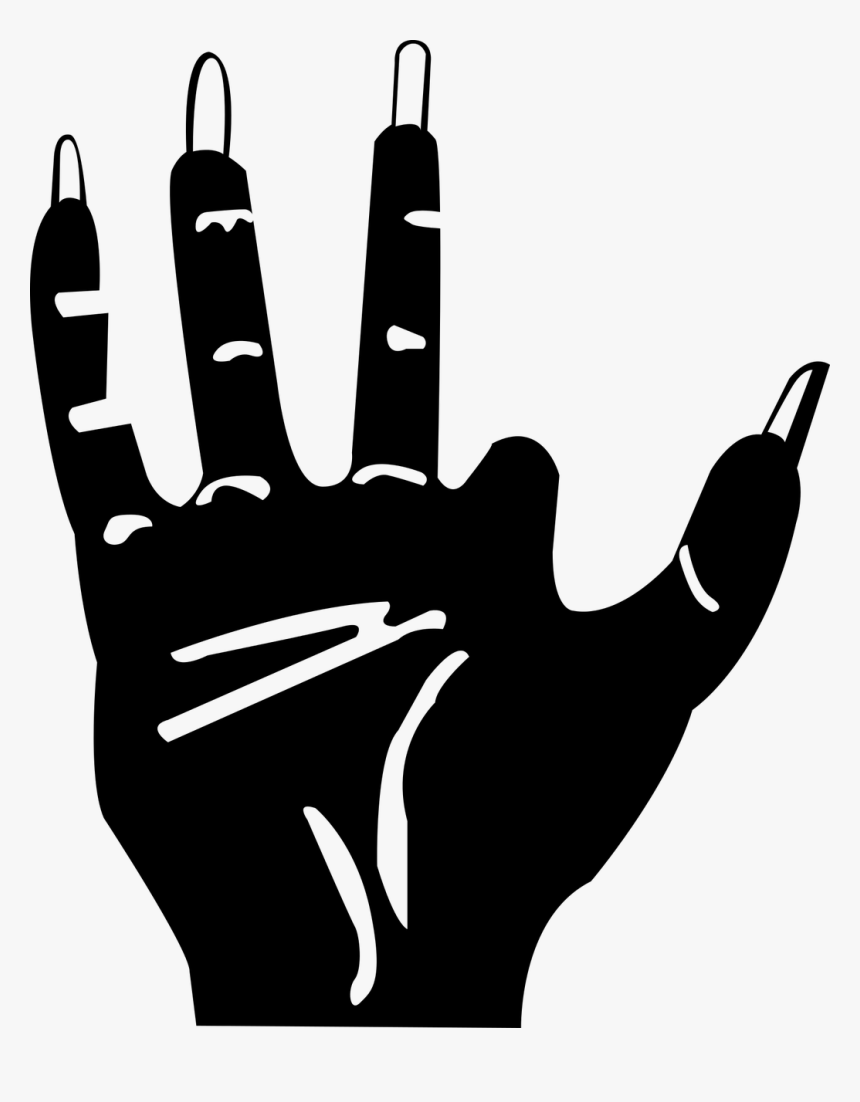 Fingers Hand Zombie Free Picture - Mão Zumbi Png, Transparent Png, Free Download