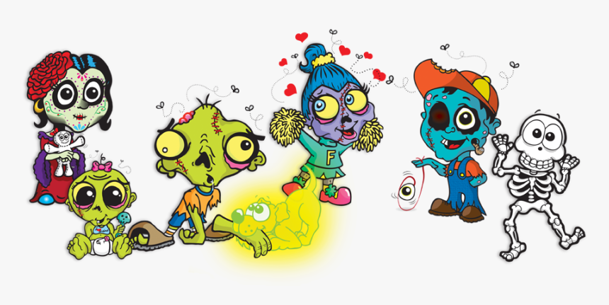 Zombie Antibully Children"s Books - Cartoon, HD Png Download, Free Download