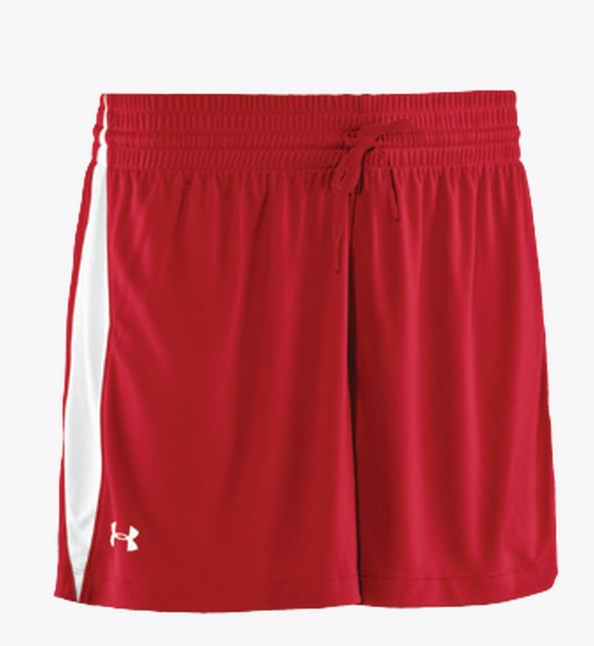 womens red under armour shorts