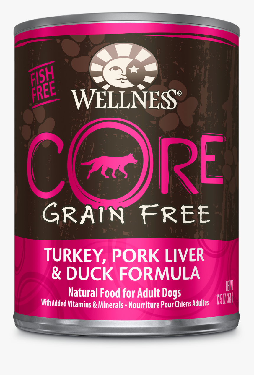 Turkey, Pork Liver And Duck - Wellness Dog Food, HD Png Download, Free Download