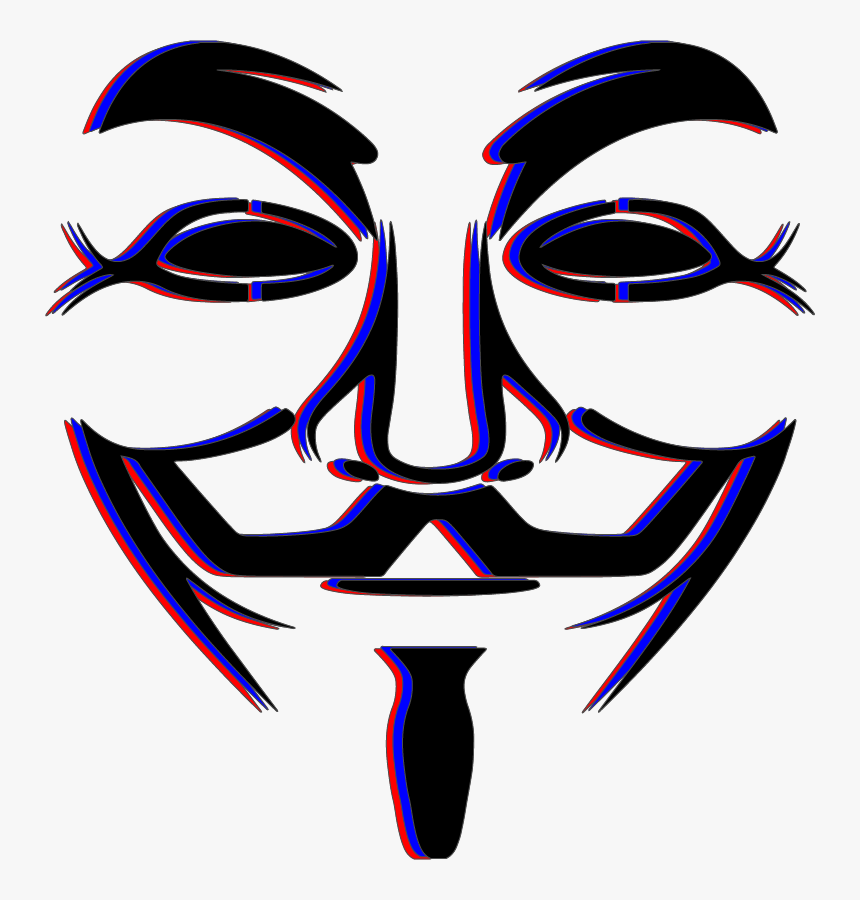 V - Mask Logo Png, Transparent Png, Free Download