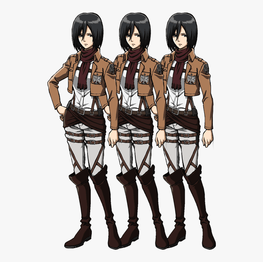 Mikasaglitch - Mikasa Ackerman, HD Png Download, Free Download