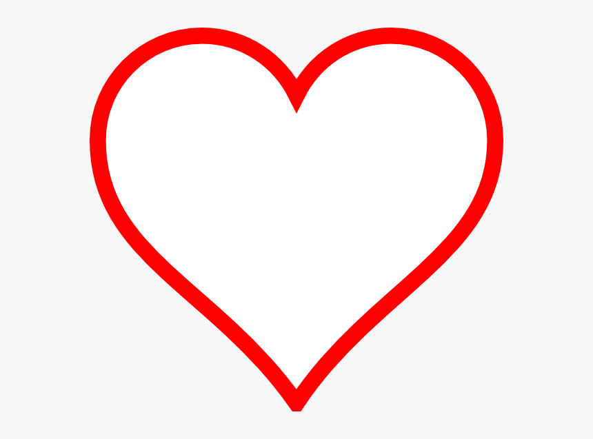 White And Red Heart Transparent - White And Red Heart, HD Png Download, Free Download