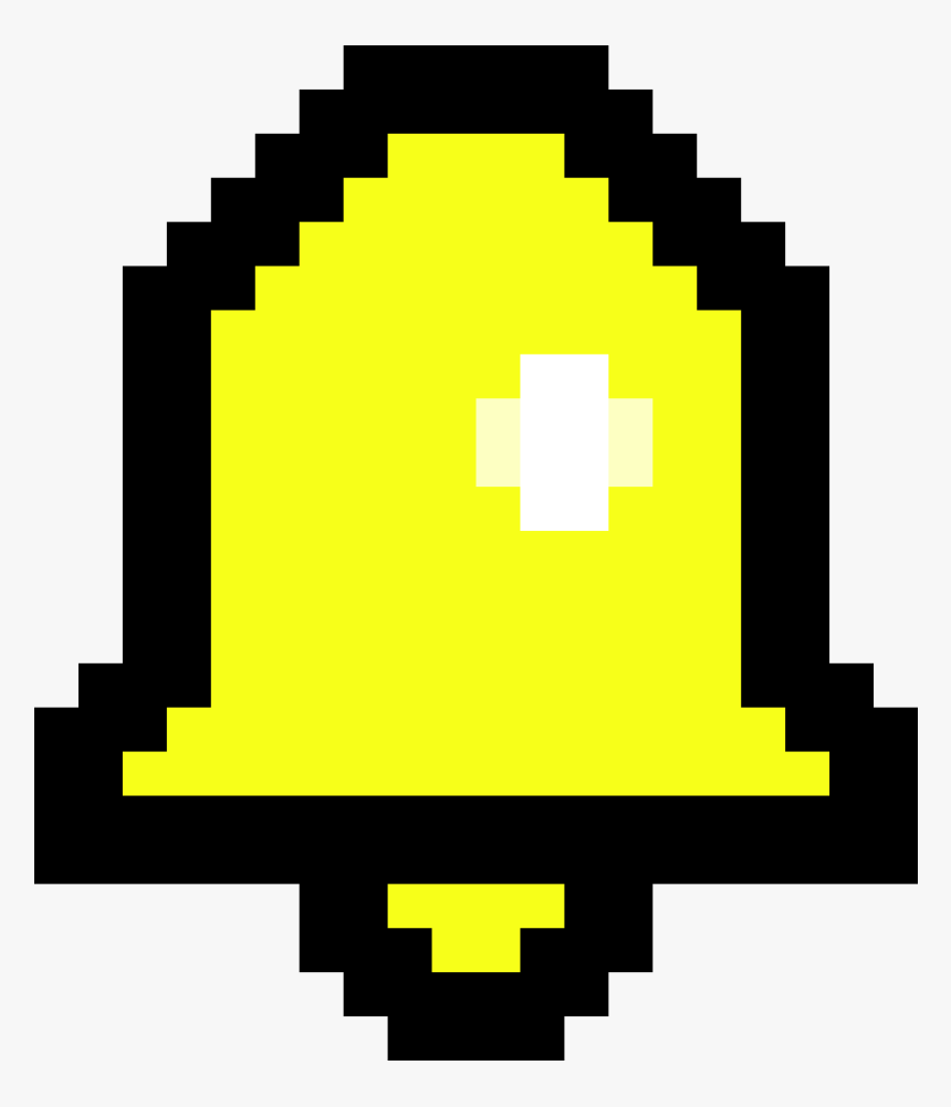 Bell Pixel Art Minecraft, HD Png Download, Free Download