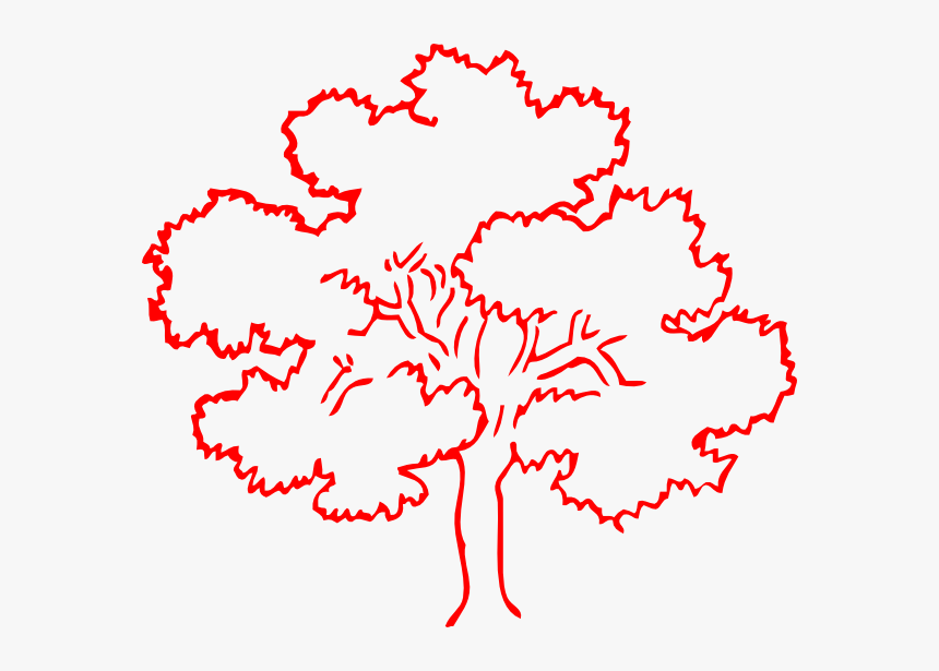 Outline Pictures Of Tree, HD Png Download, Free Download