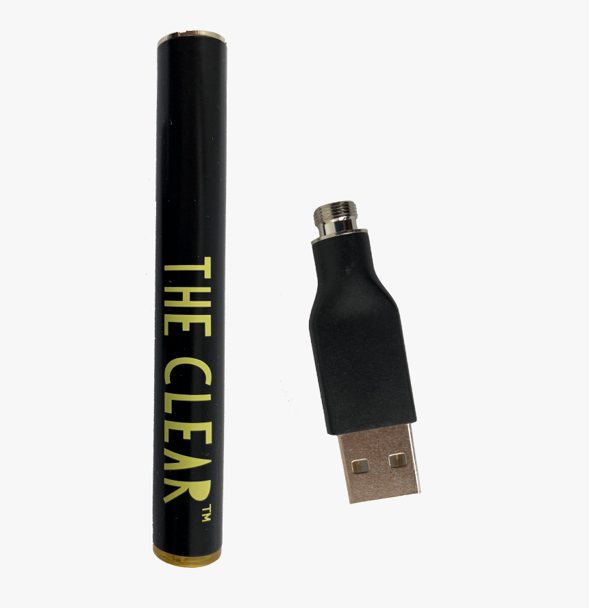 Clear Vape Pen Battery, HD Png Download, Free Download