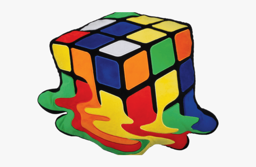 Rubik S Cube Png Transparent Images Melting Rubik S Cube Drawing