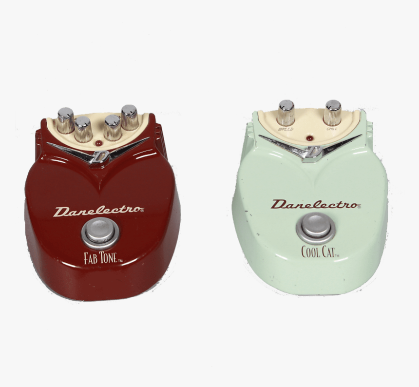 Danelectro Cool Cat Chorus And Fab Tone Combo 2 Pedals - Fuel Tank, HD Png Download, Free Download