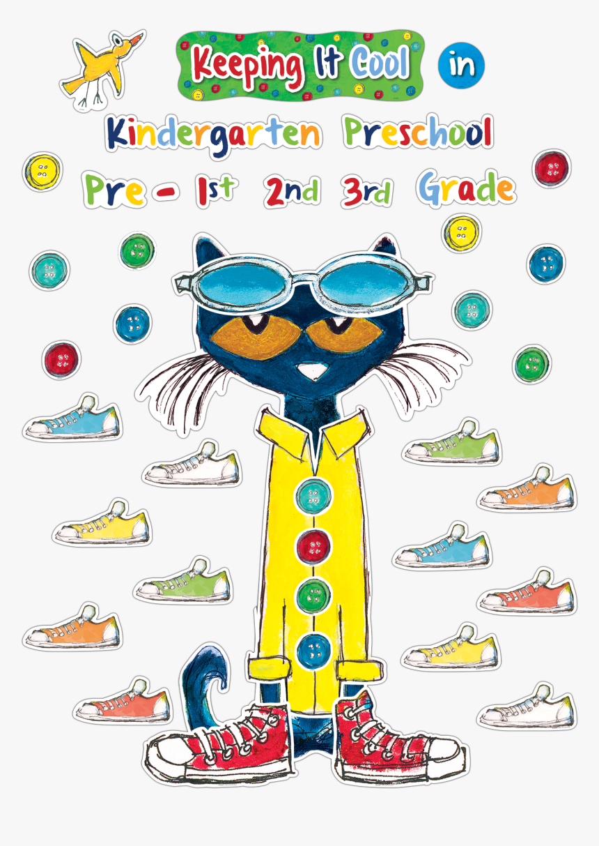 Button Clipart Pete The Cat - Clipart Pete The Cat, HD Png Download, Free Download
