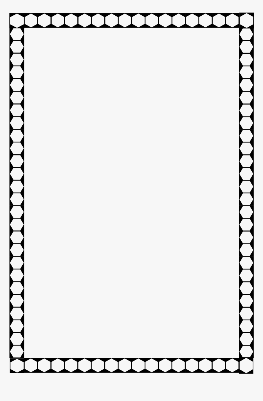 Lines Clipart Twirly - Black Dot Page Border, HD Png Download, Free Download