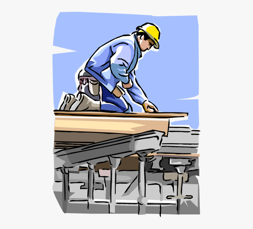 Wood Floor Worker Png - Illustrations Of Construction Workers Png, Transparent Png, Free Download