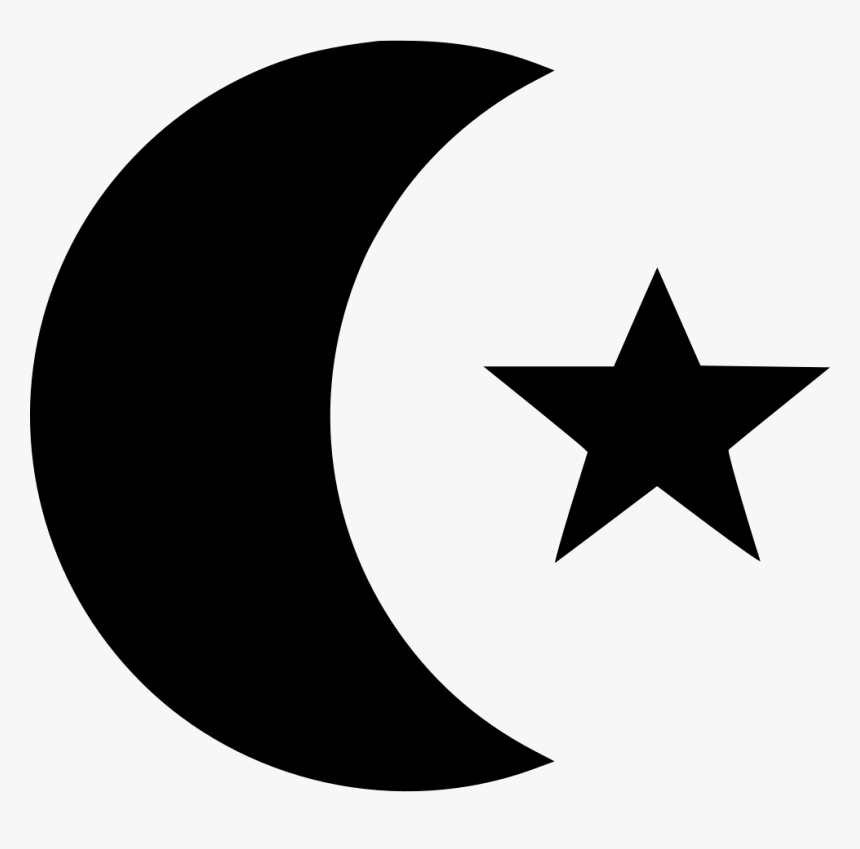 Islam - Star And Planet Cartoon, HD Png Download, Free Download