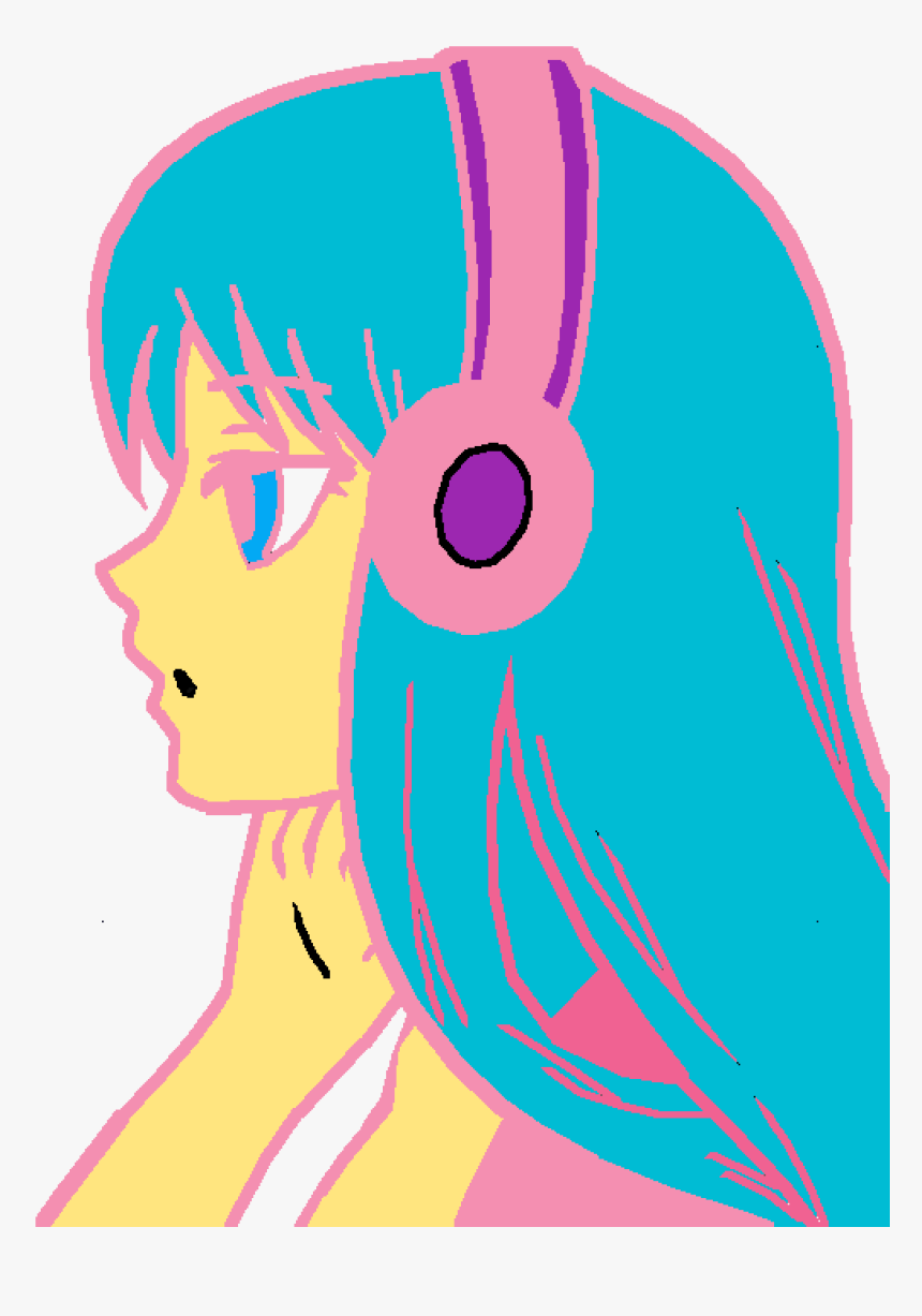 Transparent Cool Cat Png - Anime Girl Base With Hair, Png Download, Free Download