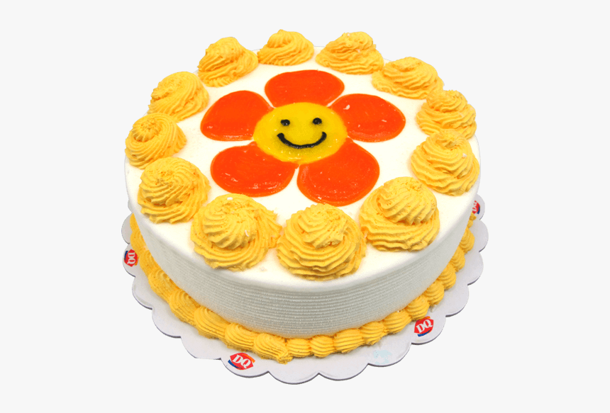 Dq® Flower Cake - Dairy Queen Cake, HD Png Download, Free Download