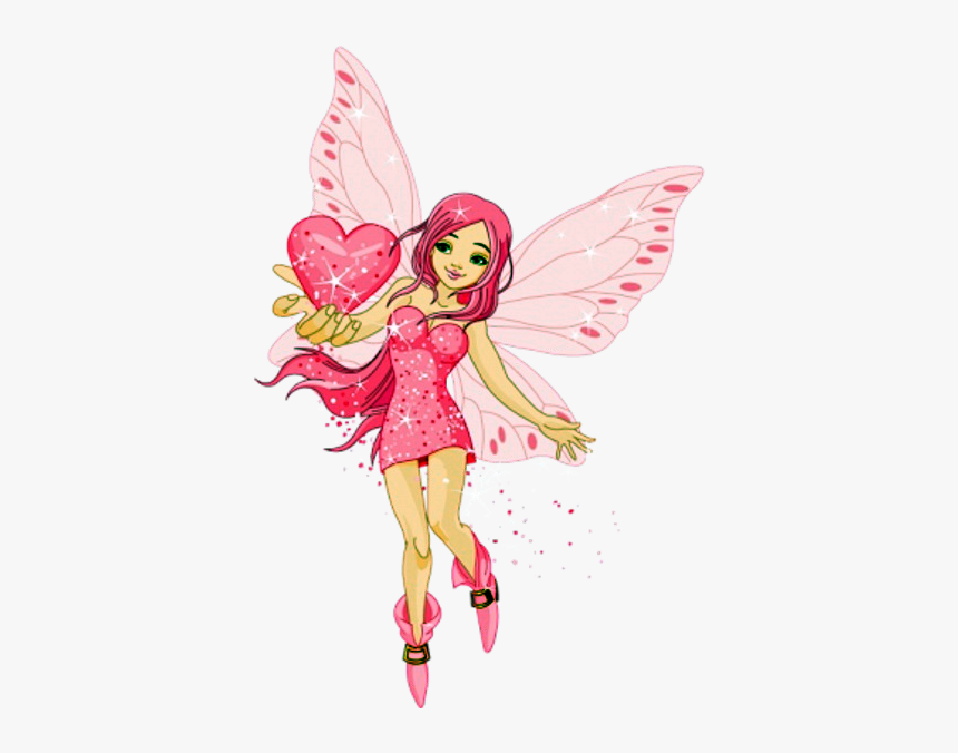 Fairy Png Pink - Clipart Png Fairy, Transparent Png, Free Download