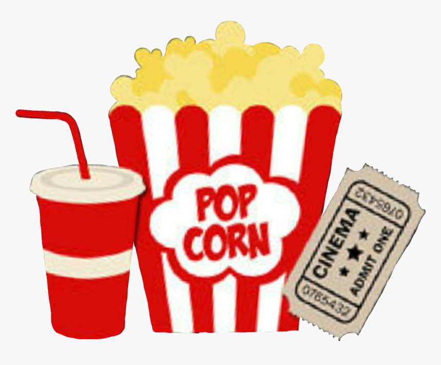 Transparent Movie Popcorn Png - Clip Art Movie Popcorn, Png Download, Free Download