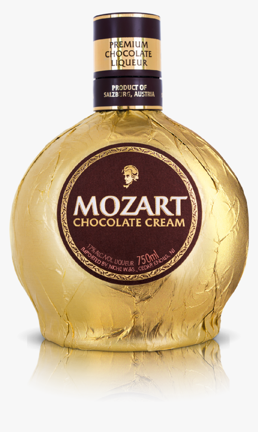 Mozart Bottle Reflection Mesh-01 - Mozart Chocolate Cream Liqueur, HD Png Download, Free Download