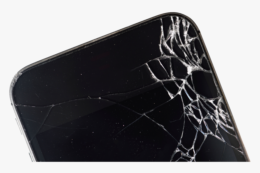 Cracked Screen Or Broken Casing - Mobile Phone, HD Png Download, Free Download