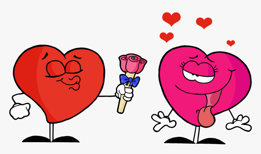 February Heart Cartoon Clipart - Infatuation Clipart, HD Png Download, Free Download