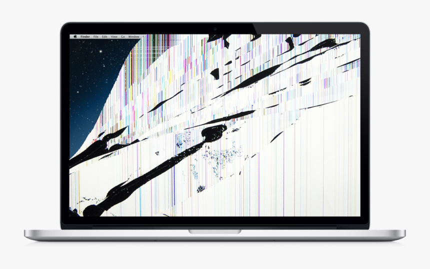 Mac Broken Screen Png, Transparent Png, Free Download