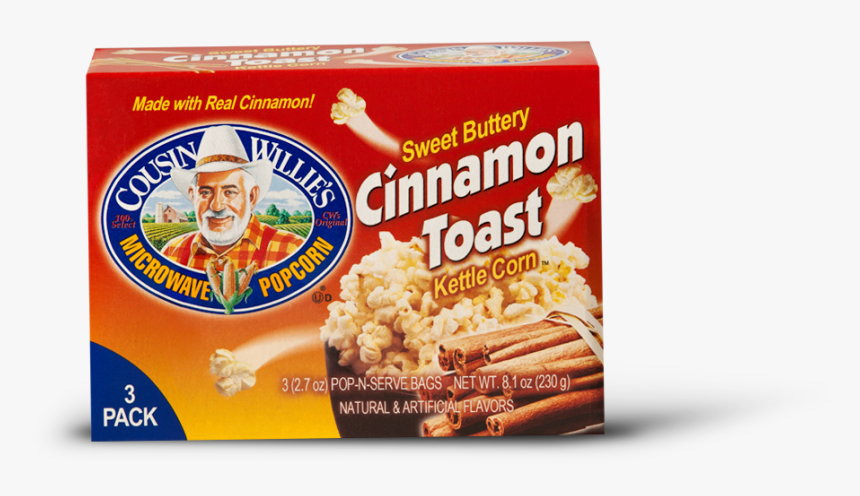 Cinnamon Toast Popcorn, HD Png Download, Free Download