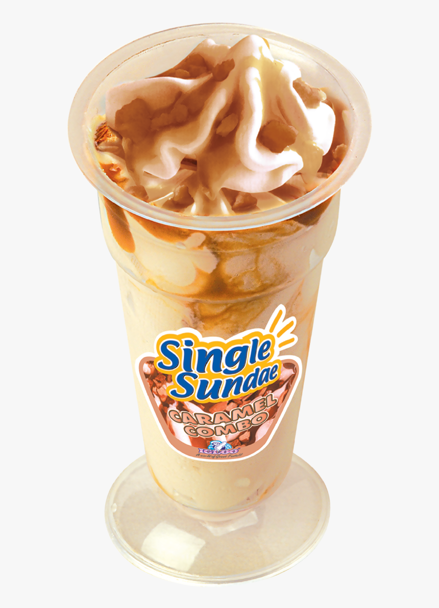 Single Sundae Ice Cream, HD Png Download, Free Download