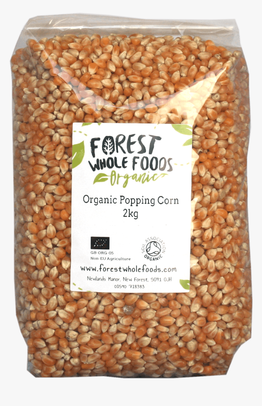 Organic Popping Corn 2kg - Popcorn, HD Png Download, Free Download