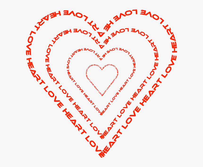 Red, Black, Outline, Cartoon, Heart, Love, Done, Out - Disegni D Amore Belli, HD Png Download, Free Download