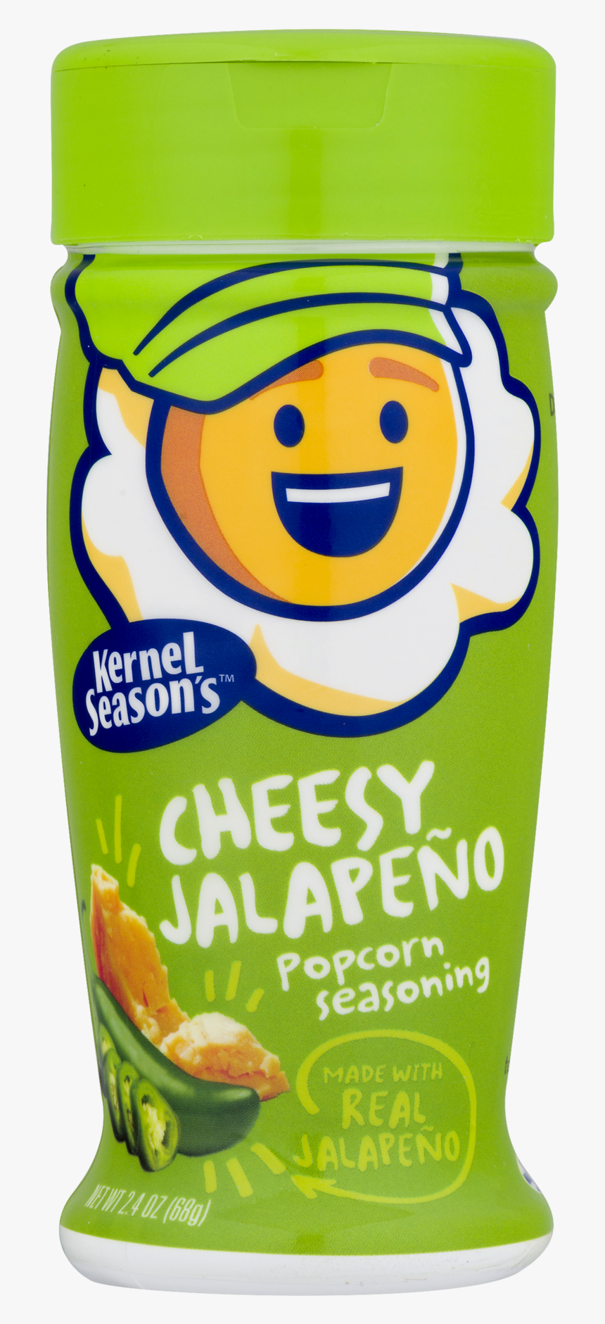 Kernel Season"s Cheesy Jalapeno Popcorn Seasoning - Vegetarian Food, HD Png Download, Free Download