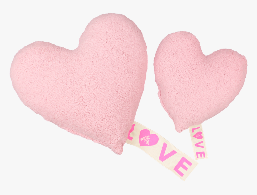 Love Fleece Pillow In Pink - Heart, HD Png Download, Free Download