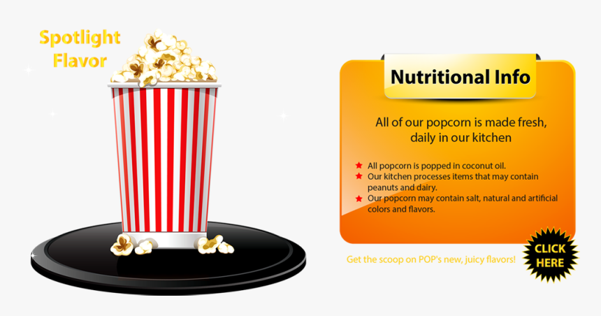 Poparazzispopcorn - Popcorn - Popcorn, HD Png Download, Free Download