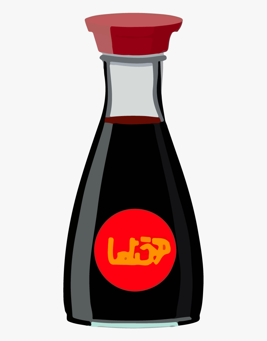 Hamburger Soy Sauce Soybean - Soy Sauce Clipart Png, Transparent Png, Free Download