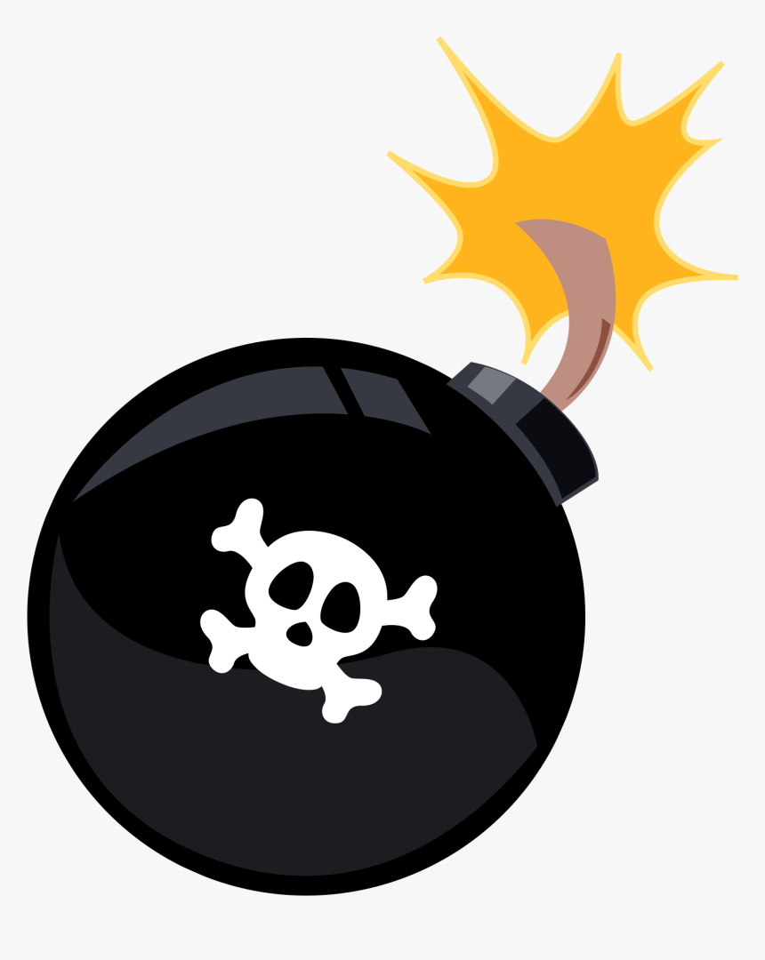 Bomb Clipart Png - Bomb Logo Png, Transparent Png, Free Download