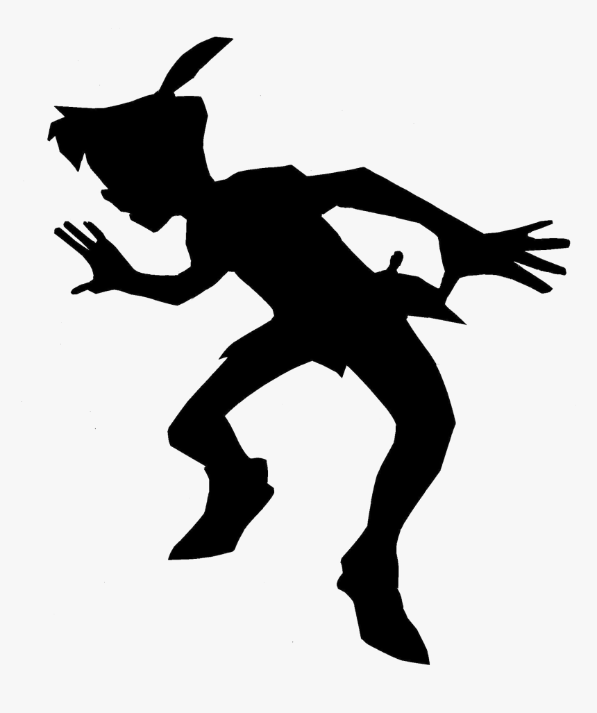 Peter Pan Png - Peter Pan Clipart Shadows Transparent, Png Download, Free Download