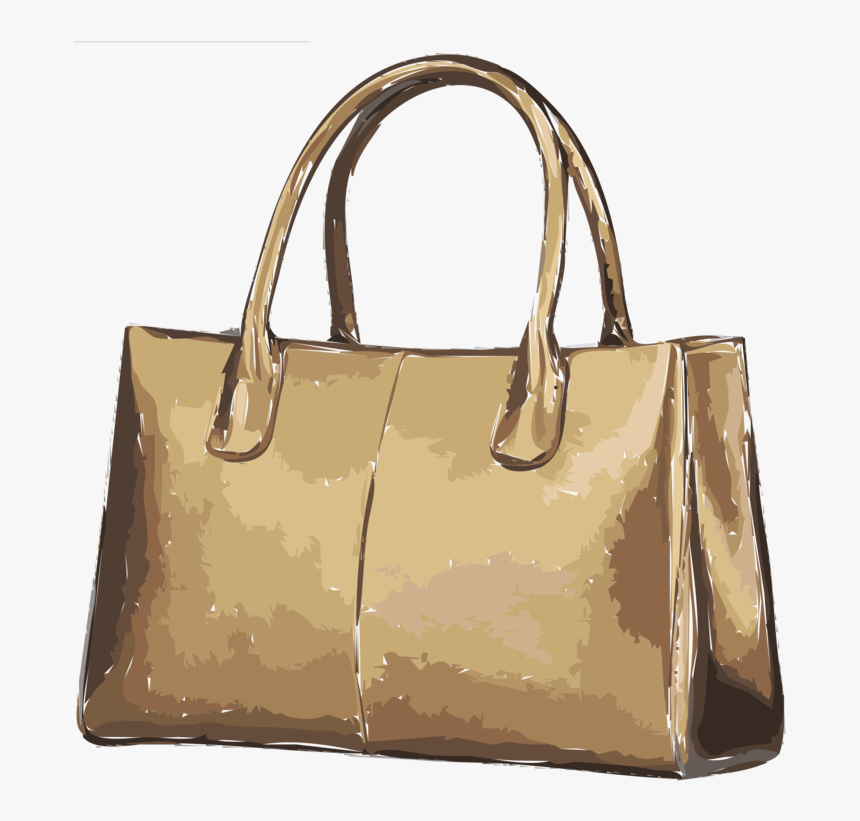 Brown,caramel Color,leather - Handbag, HD Png Download, Free Download