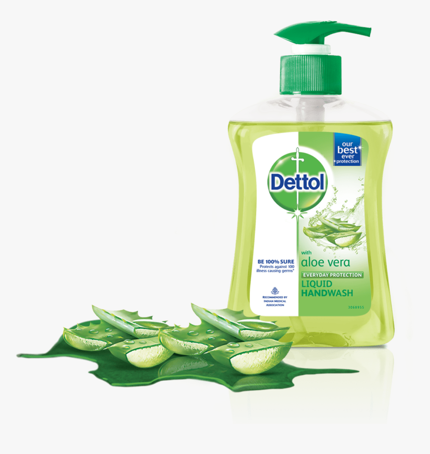 Dettol Aloe Liquid Handwash - Dettol Aloe Vera Soap, HD Png Download, Free Download