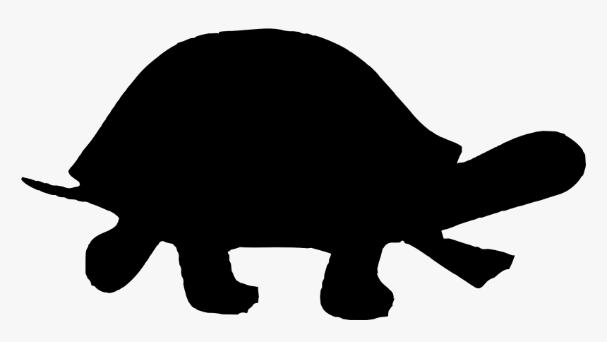 Snout,small To Medium Sized Cats,silhouette - Turtle Silhouette Clipart, HD Png Download, Free Download