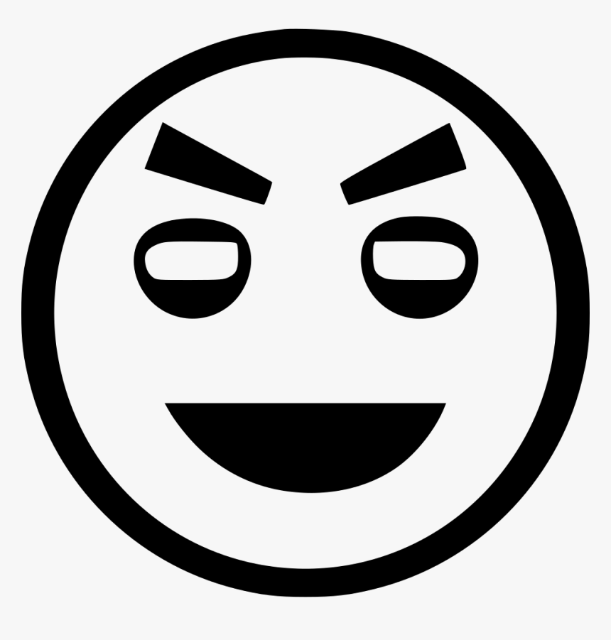 Angry Smiley Ha Happy Lucky - Smiley, HD Png Download, Free Download