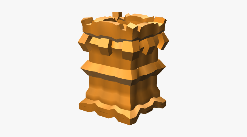 Castle Tower Vase/planter V2 - Wood, HD Png Download, Free Download