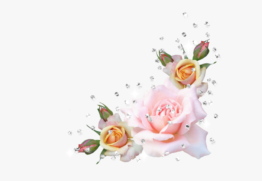 Transparent Corner Flower Clipart, HD Png Download, Free Download