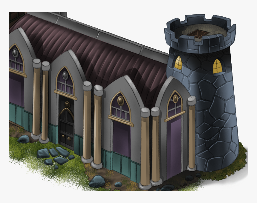 Lord Noble Castle Castle Tower Lord Noble Illustration - Roof, HD Png Download, Free Download