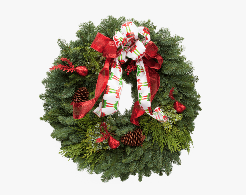 Large Xmas Wreath Transparent Png, Png Download, Free Download