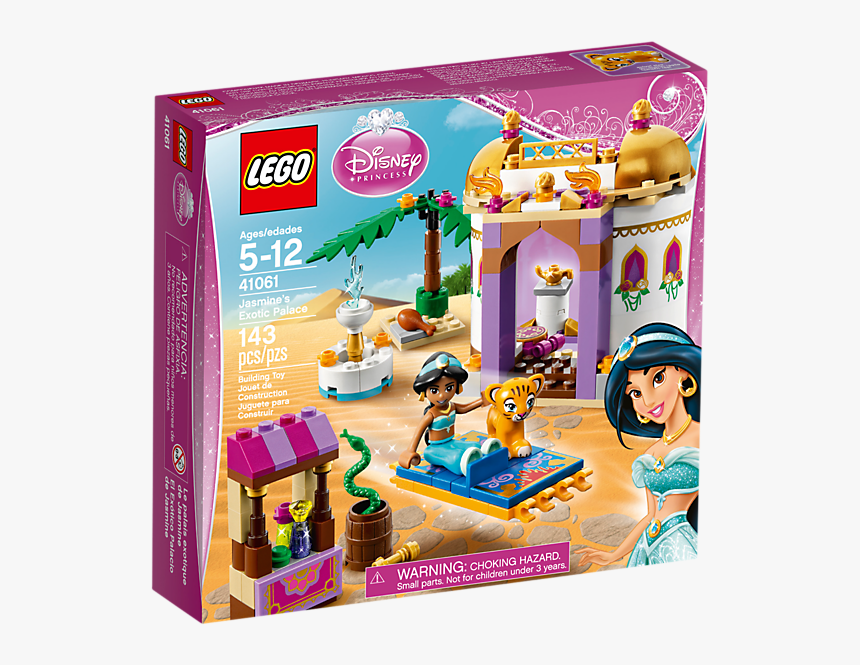 Lego Disney Princess Jasmine"s Exotic Palace - Lego 41061, HD Png Download, Free Download