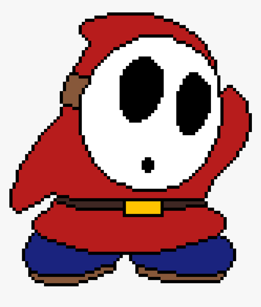 Shy Guy Clipart , Png Download - Pixel Art, Transparent Png, Free Download