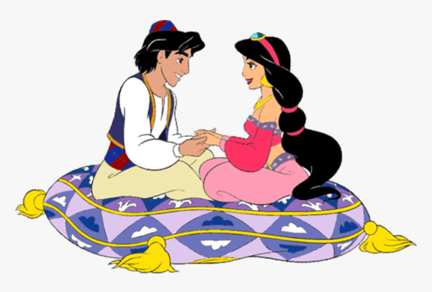 Aladdin E Jasmine 2 - Jasmine E Aladim Apaixonados, HD Png Download, Free Download